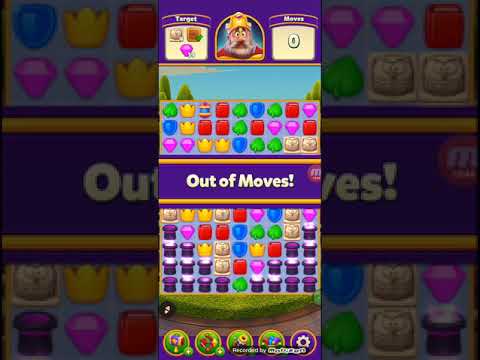 Cookie Jam Level 325-326/Royal Match! Level 349 - Fail (Incomplete)