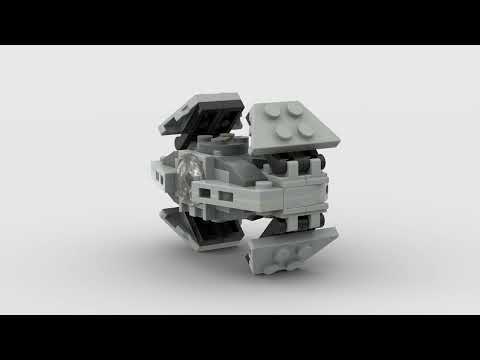 Lego 30275 : Star Wars TIE Advanced Prototype | Stop Motion Build