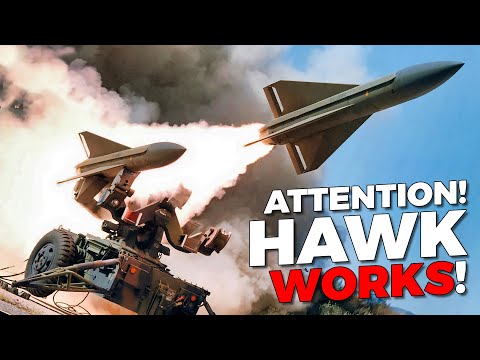 The Ukrainian Air Force demonstrated the operation of the US HAWK surface-to-air missile system