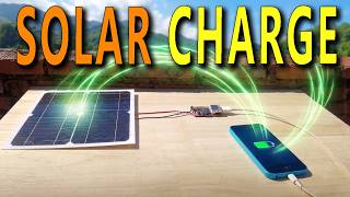 Easy DIY! Charging Your Phone with a Solar Panel