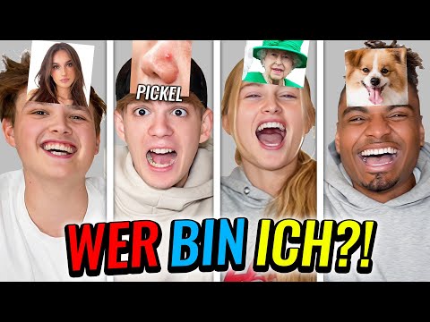 WER BIN ICH ? 🤣 mit MORITZ, ZOE & RICK AZAS