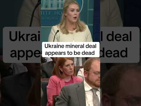 Video | Karoline Leavitt discusses the Ukraine minerals deal Trump discussed with Zelenskyy