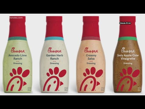 Chick-fil-a starts selling salad dressings in grocery stores