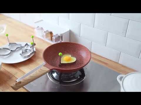 Набор форм для приготовления яичницы с держателями FodysForms, 4 штуки - фото 1 - id-p2331682452