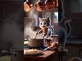 Kitten Family Thanksgiving Dinner