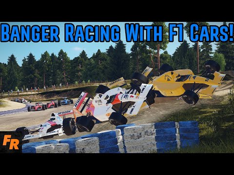 What Happens When You Go Banger Racing With An F1 Car ? - Wreckfest Mods