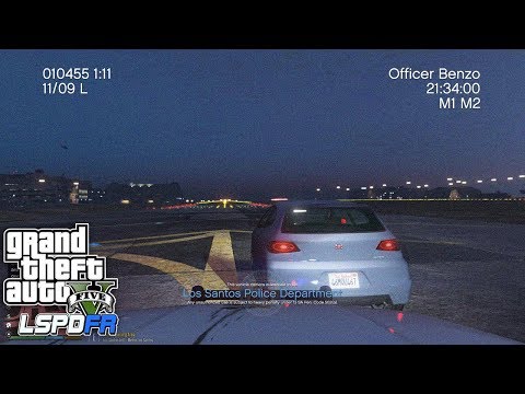 Check out this dash cam footage- GTA 5 LSPDFR POLICE MODS
