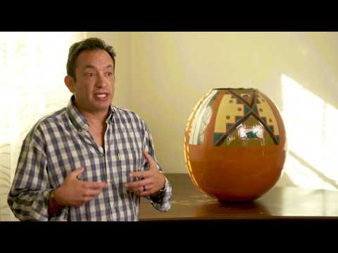 Robert Miller on Cochiti potter Diego Romero