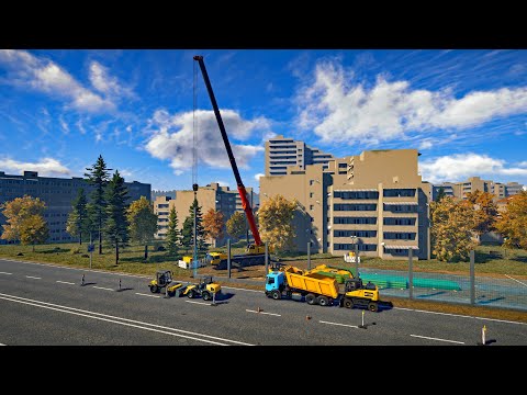 New Construction Simulator 2022 - Noise Barrier (4/4) - Germany Map 117 - Bau-Simulator