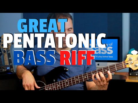 Pentatonic Bass Riff (#39)