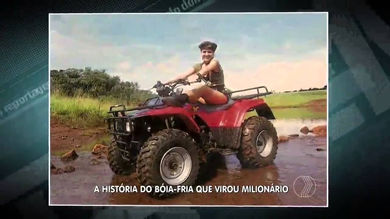 Luiz Botina - Programa Domingo Show -  A história do bóia fria que virou milionário - Parte 2/3