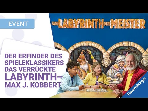 Der Erfinder des Spieleklassikers Das verrückte Labyrinth – Max J. Kobbert