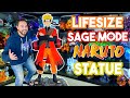 200 000 SUB SPECIAL Unboxing The 4 000 LIFESIZE Sage Mode Naruto Statue By YaYa Studio