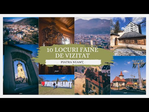 Cum arată cel mai FRUMOS oraș din Moldova în 2025? 10 obiective turistice de neratat Piatra Neamt