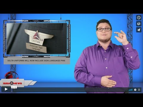 Delta uniforms will now include sign language pins (ASL - 7.30.19)