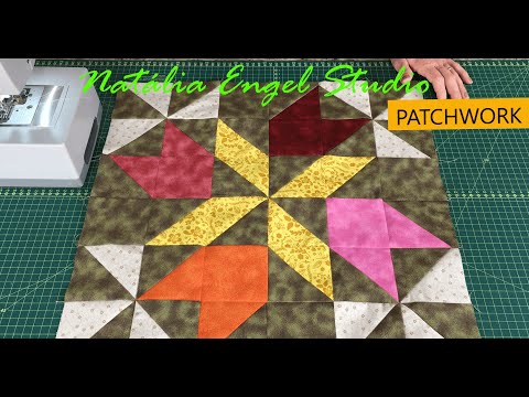Patchwork Block | To use as a Stove Top Cloth, Table Centerpiece...