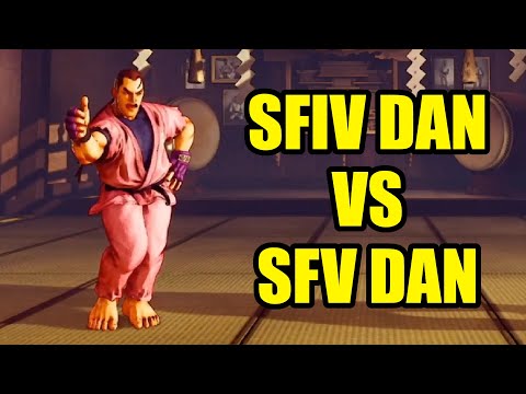 SFIV Dan vs SFV Dan