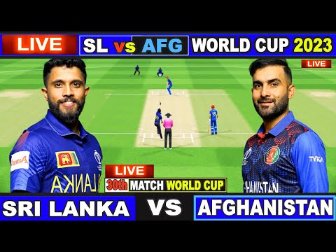 Live: SL Vs AFG, ICC World Cup 2023 | Live Match Centre | Sri Lanka Vs Afghanistan | 2nd Innings