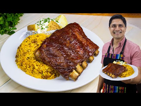 Moro de lentejas con COSTILLAS BBQ | KWA