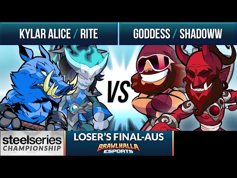 Kylar Alice & Rite vs Goddess & Shadoww - Loser's Final - Steelseries Championship 2020 - 2v2 AUS