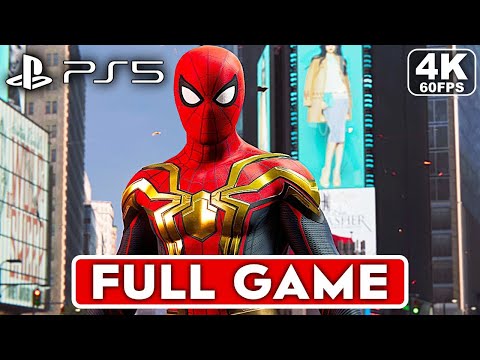 SPIDER-MAN NO WAY HOME Suit PS5 Gameplay Walkthrough Part 1 FULL GAME [60FPS] - first time playing