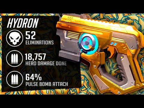 HYDRON INSANE TRACER - 52 ELIMS! [ OVERWATCH 2 TOP 500 SEASON 4 ]