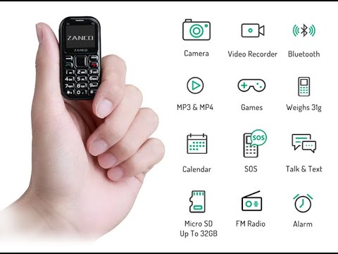 Zanco tiny t2, The World's Smallest Phone