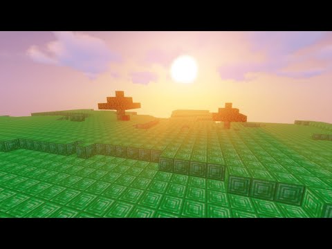 The EMERALD DIMENSION in Minecraft...