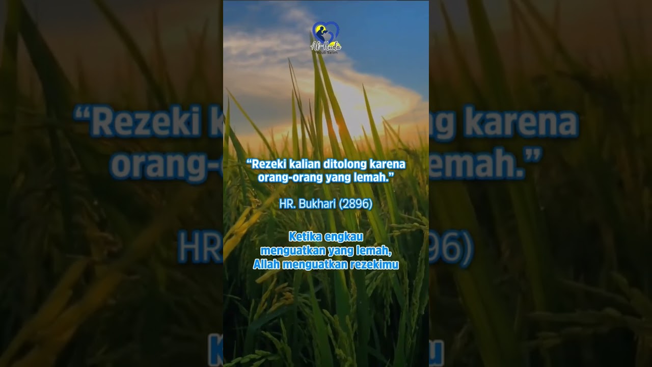 Menolong yang lemah, dan kita akan ditolong oleh Allah Ta'ala #alhudapeduliyatim #shorts #viral