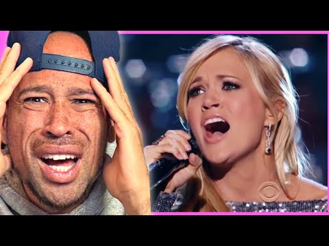 Rapper FIRST time REACTION to Carrie Underwood -  How Great Thou Art! This is BONKERS