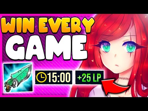 *FREE WINS* THIS IS HOW YOU WIN EVERY GAME WITH KATARINA (THEY RAGED) - League of Legends | Katlife