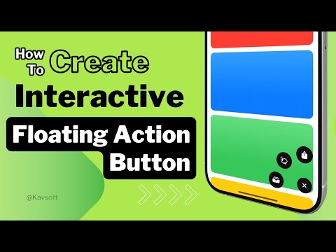 Let's Build Interactive Floating Action Button - SwiftUI thumbnail