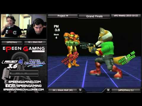 ePG Weekly - GC | Silent Wolf (Fox) Vs. [ePG]Chevy (Samus) (Grand Finals) - Project M