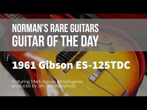 Gibson ES-125TDC 1961 - Sunburst OHSC image 15