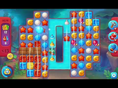 Fishdom Hard Level 9574 (with ingame boosters) @choraelmin