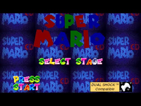 Super Mario CD - Super Mario 64 for the PS1 Gameplay