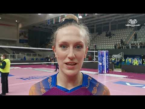 Lise Van Hecke post Trento vs Vero Volley Monza | 13a giornata ritorno Serie A1