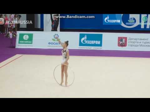 Dina Averina (2017) Hoop (EF) (Better Quality) | GRAND PRIX · MOSCOW | @AverinaTwins