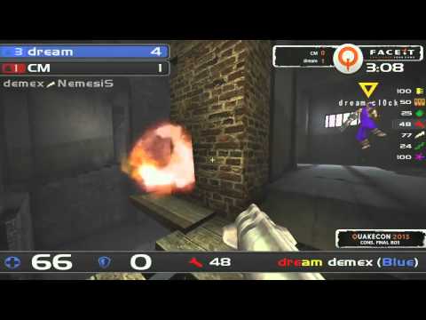 QuakeCon 2013: CA Bronze Final - Counter Measure vs dream