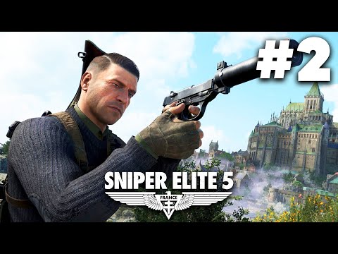 SNIPER ELITE 5 Gameplay Walkthrough Part 2 - MISSION 2 (PS5)