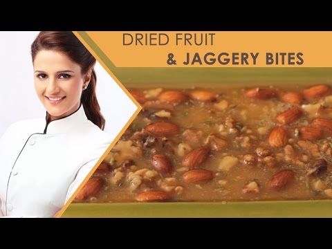How To Make Dried Fruit & Jaggery Bites | Shipra Khanna | Desserts | New recipes