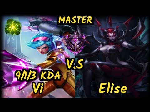 FNC Broxah (VI) vs ELISE - 9/1/3 KDA JUNGLE GAMEPLAY - EUW Ranked MASTER