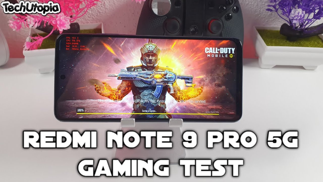 Redmi Note 9 Pro 5G Gaming test New updates! With FPS meter/heating/thermals/CPU Snapdragon 750G
