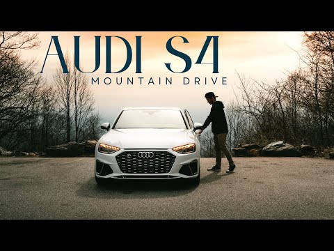Epic Drive through a Mountain Pass - 2022 AUDI S4 Review