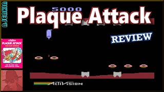 Plaque Attack - on the Atari 2600 - with Commentary !!