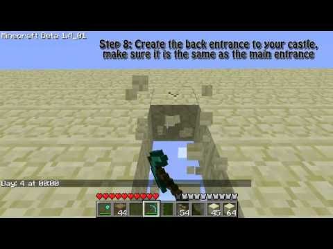 Minecraft: Building a Sandcastle Part 1 - Getting Started