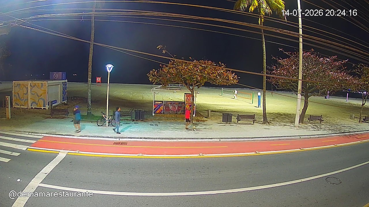 Live webcam view of Ilha das Cabras Beachfront View
