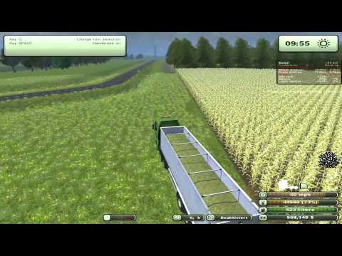 Lets Play Farming Simulator 2013 Episode 1 - Map introduction, GPS mod