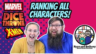 Ranking of Every Marvel Dice Throne X-Men Character! (and Deadpool!)