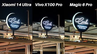 Xiaomi 14 Ultra Vs Vivo X100 Pro Vs Honor Magic6 Pro Camera Comparison